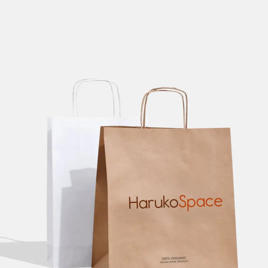 Personalized paper bags
