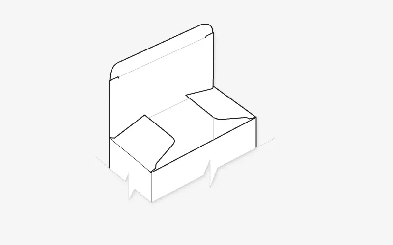 Slit Lock Tuck Flap