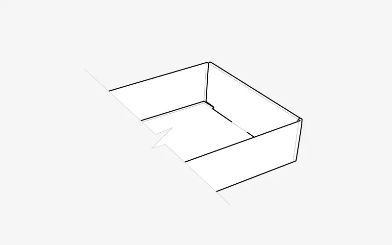 Roll End Tray