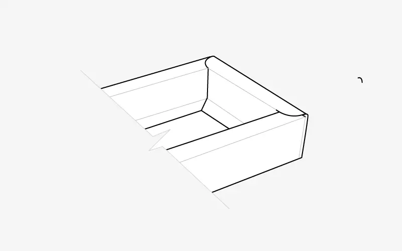 Double Wall Frame Tray