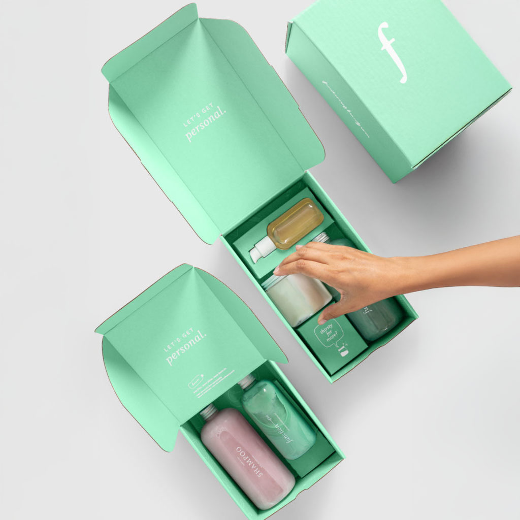 Personalized packaging box inserts