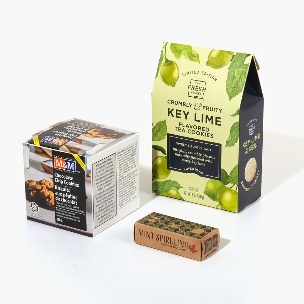 custom folding carton packaging boxes