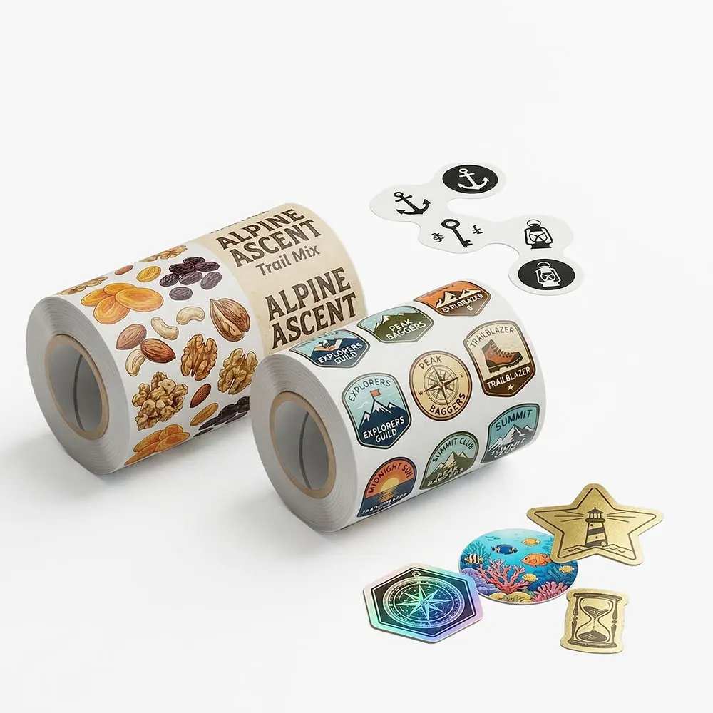 Custom printed labels